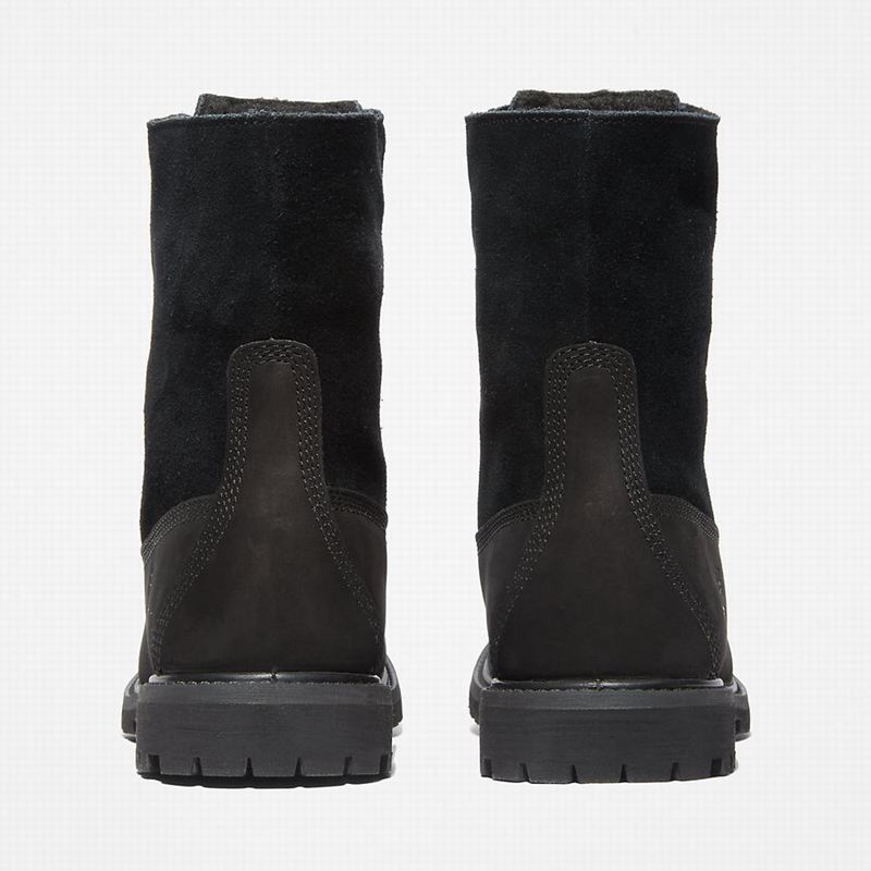 Timberland Authentic Fold-over Čizme Crne | 12127045