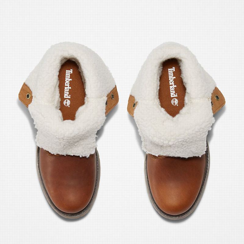 Timberland Authentic Fold-over Čizme Smeđe | 95524550