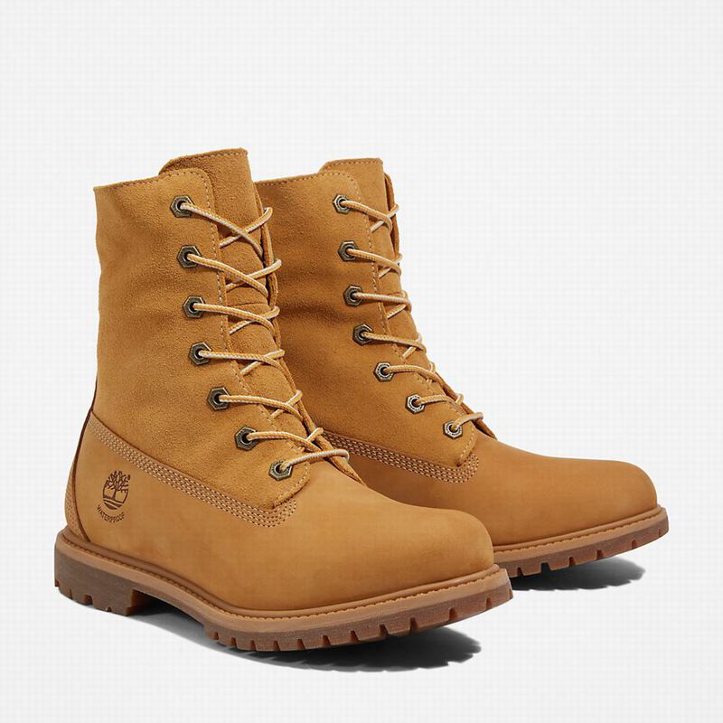Timberland Authentic Fold-over Čizme Žute | 78936692