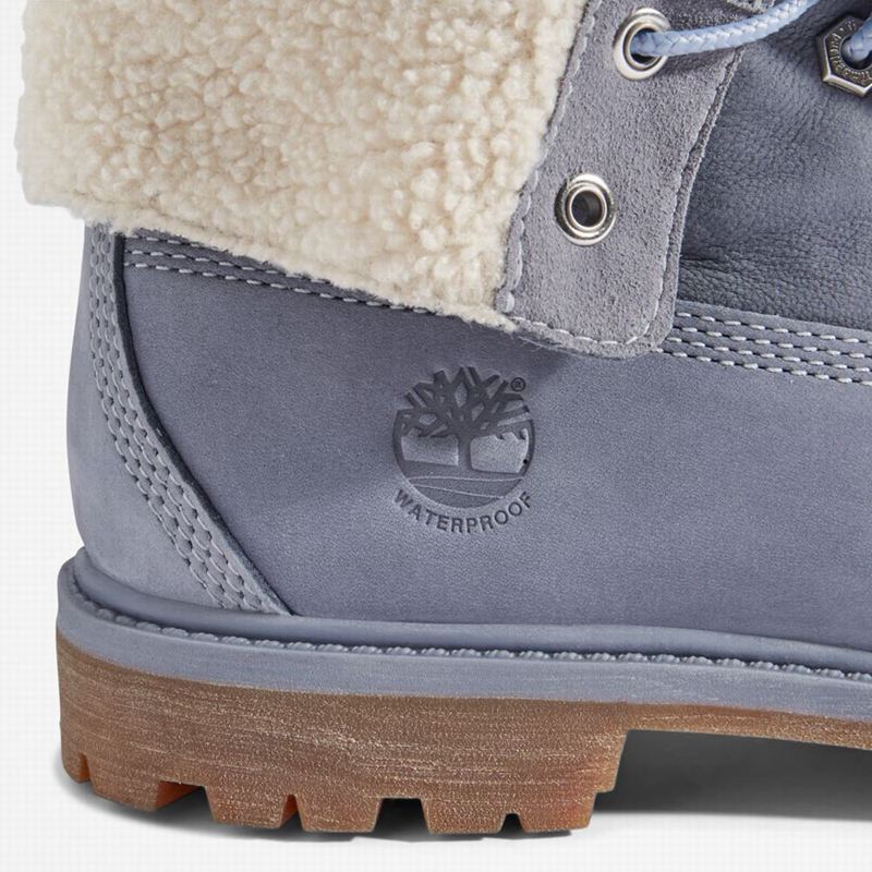 Timberland Authentics Roll-Top Vodootporne Čizme Plave | 13868876