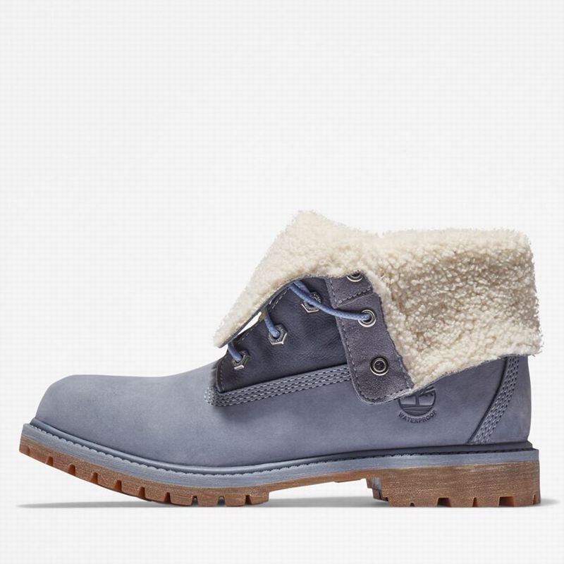Timberland Authentics Roll-Top Vodootporne Čizme Plave | 13868876