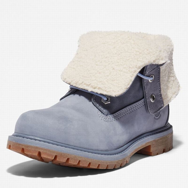 Timberland Authentics Roll-Top Vodootporne Čizme Plave | 13868876