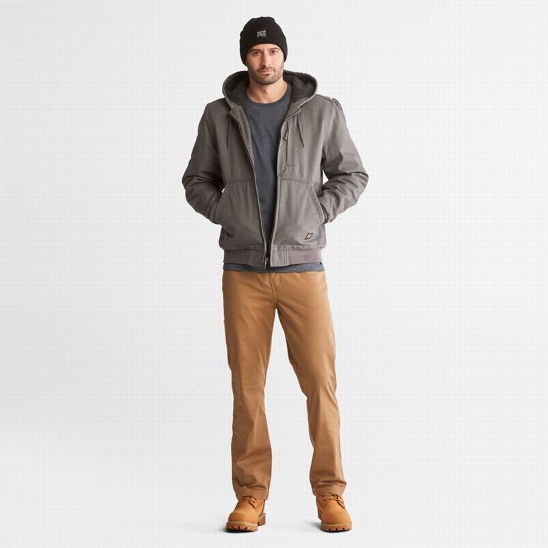 Timberland Axis Peak Water-Repellent Jakne Sive | 7136193