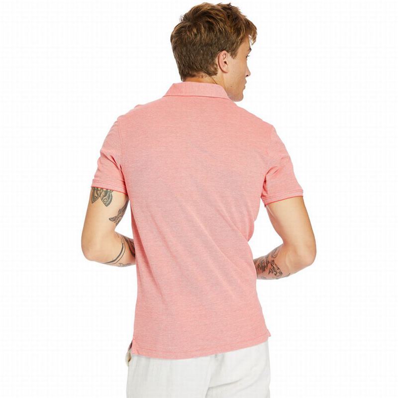 Timberland Baboosic Brook Polo Majice Crvene | 12109048