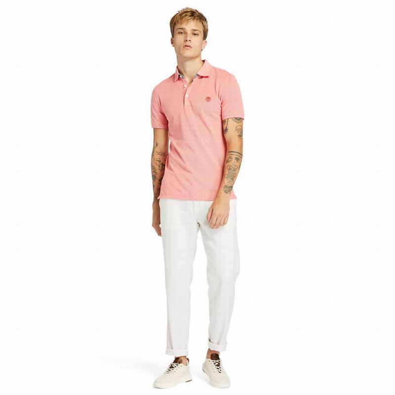 Timberland Baboosic Brook Polo Majice Crvene | 12109048