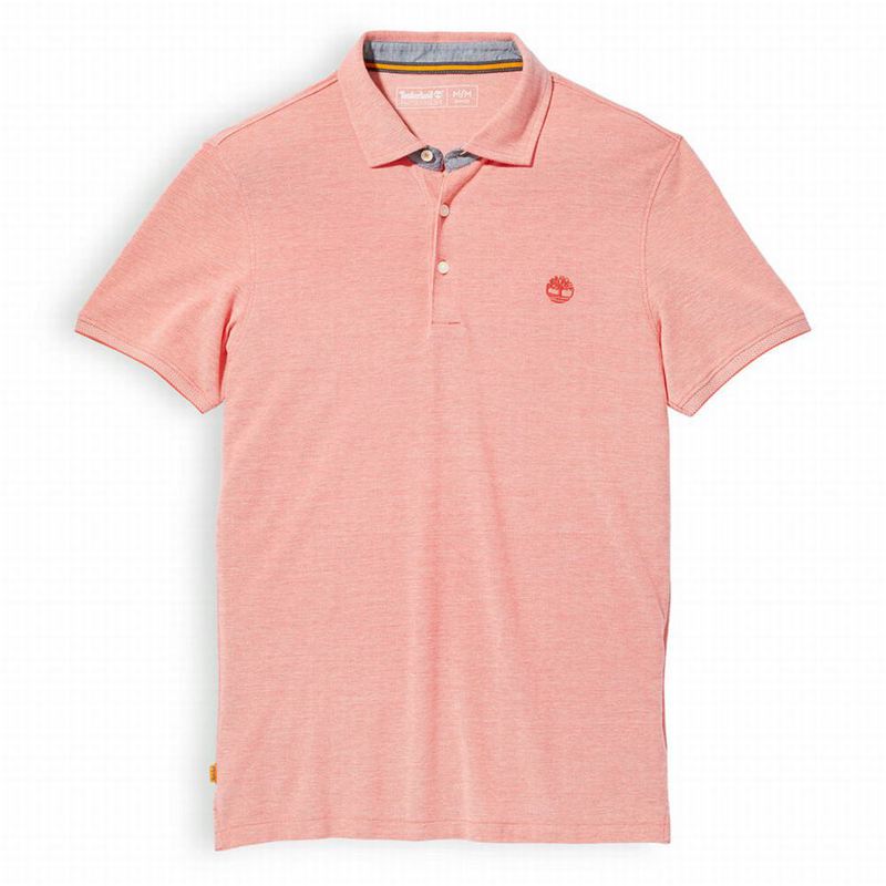Timberland Baboosic Brook Polo Majice Crvene | 12109048