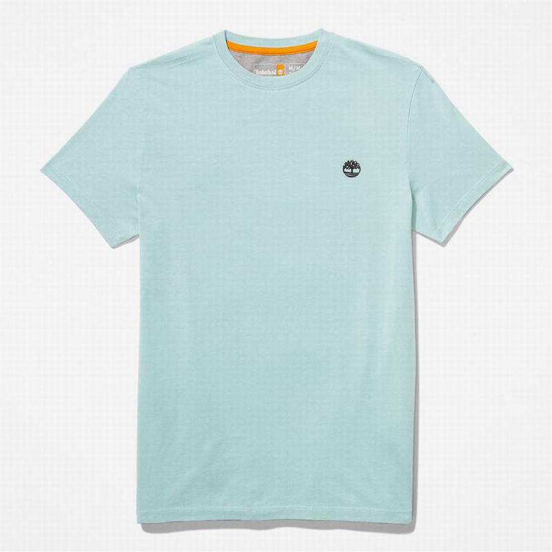 Timberland Back Graficke Logo Majice Svijetlo Plave | 41454965