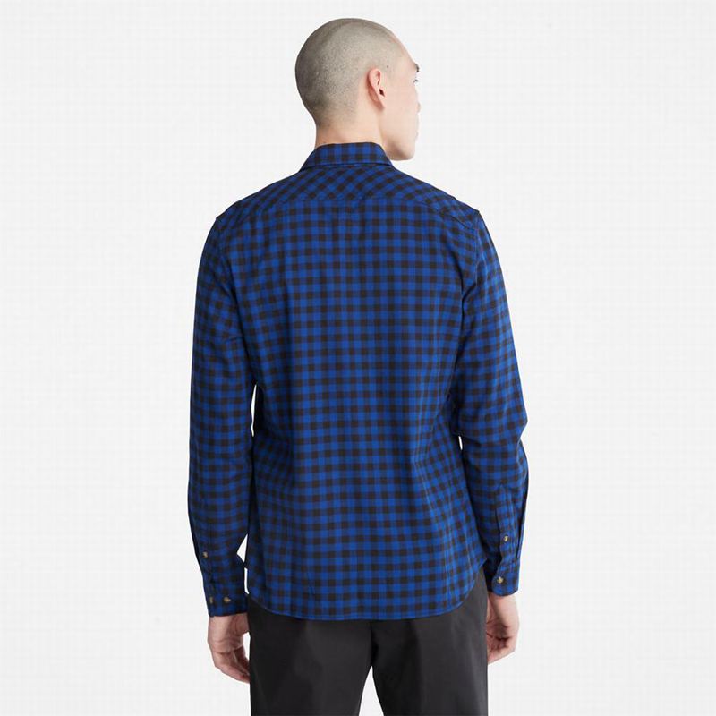 Timberland Back River Check Košulje Plave | 51184903