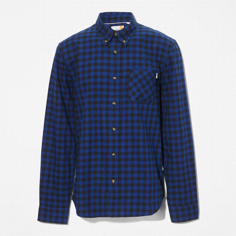 Timberland Back River Check Košulje Plave | 51184903