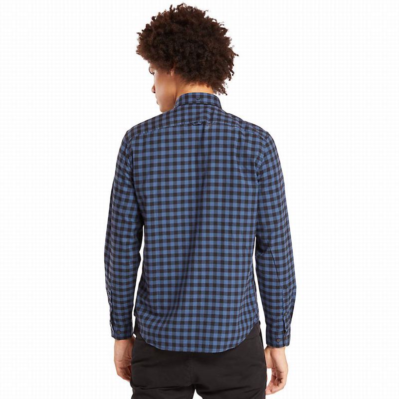 Timberland Back River Slim Check Košulje Tamnoplave | 61320309
