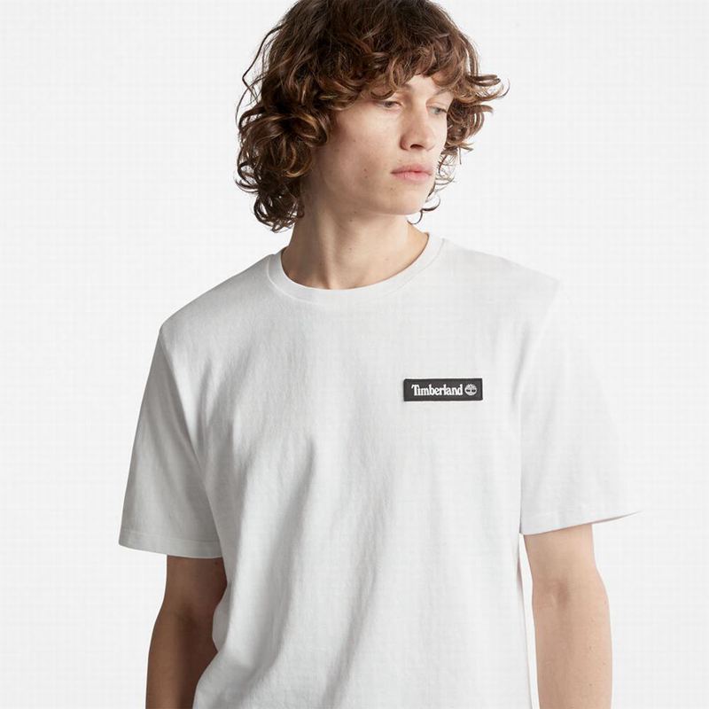 Timberland Back-graphicd Majice Bijele | 8131798