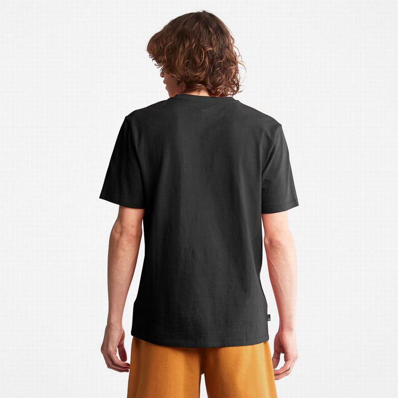 Timberland Back-graphicd Majice Crne | 26932798