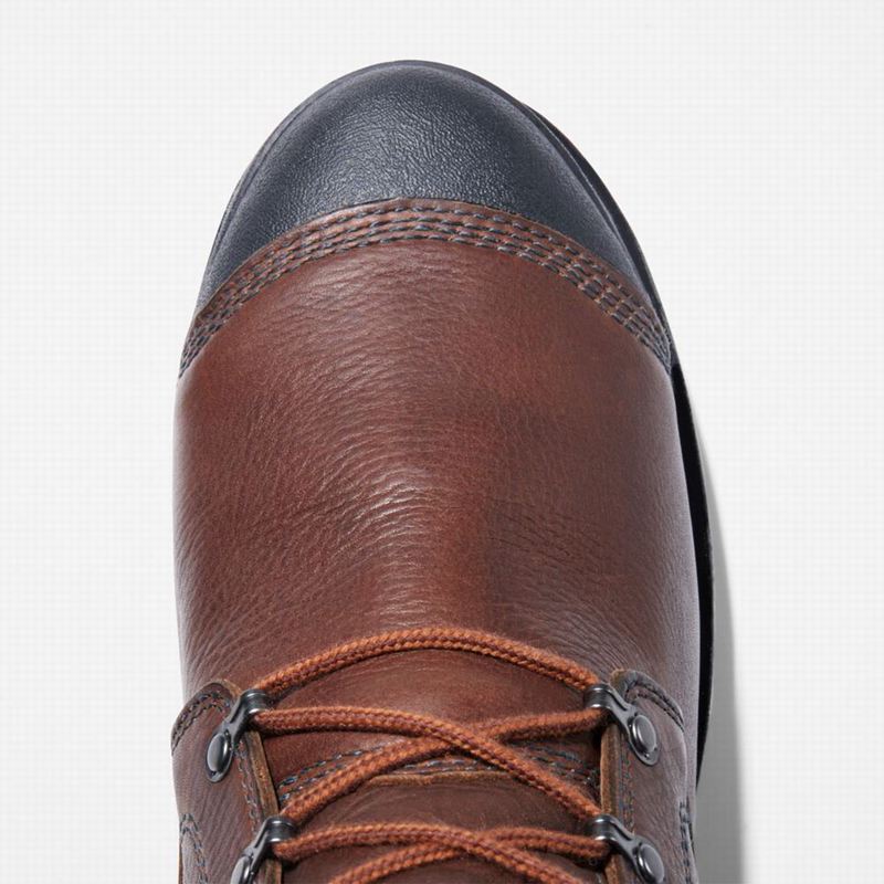 Timberland Bannack Met Guard Alloy Toe Radne Čizme Smeđe | 41649788