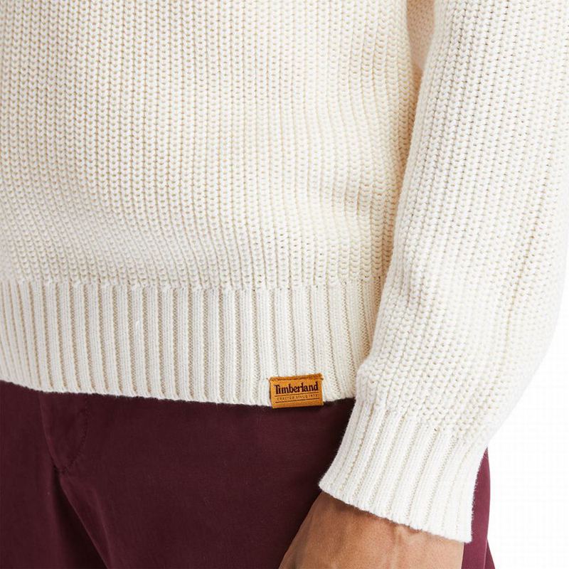 Timberland Beards Brook Crew-Neck Džemperi Bež | 37744944