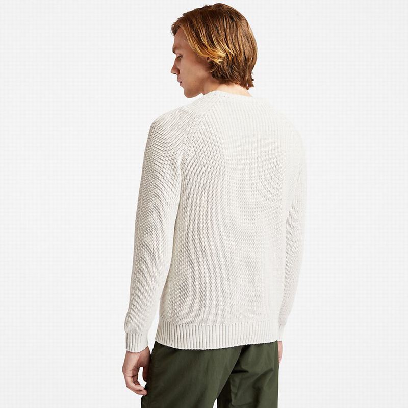 Timberland Beards Brook Crew-Neck Džemperi Bijele | 56193183