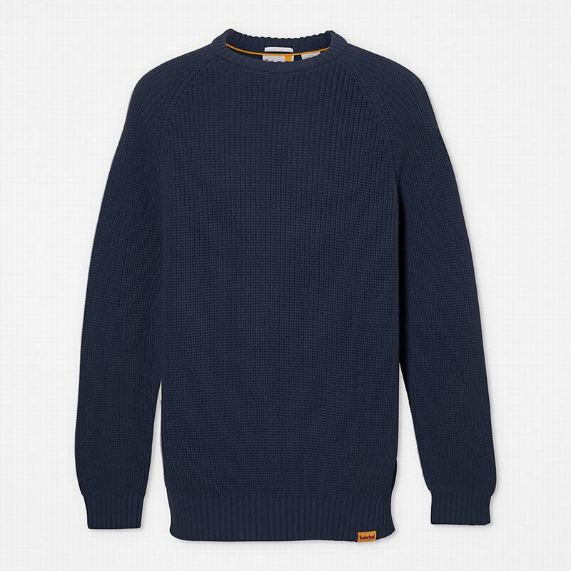 Timberland Beards Brook Crew-Neck Džemperi Tamnoplave | 89913434