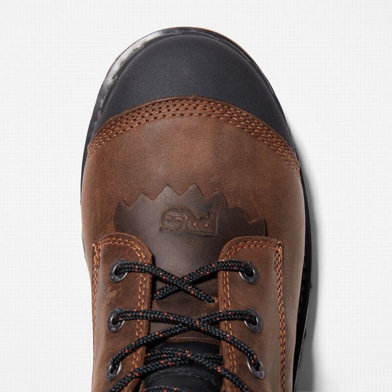 Timberland Boondock HD Logger Composite Toe Waterproof Radne Čizme Smeđe | 12950347