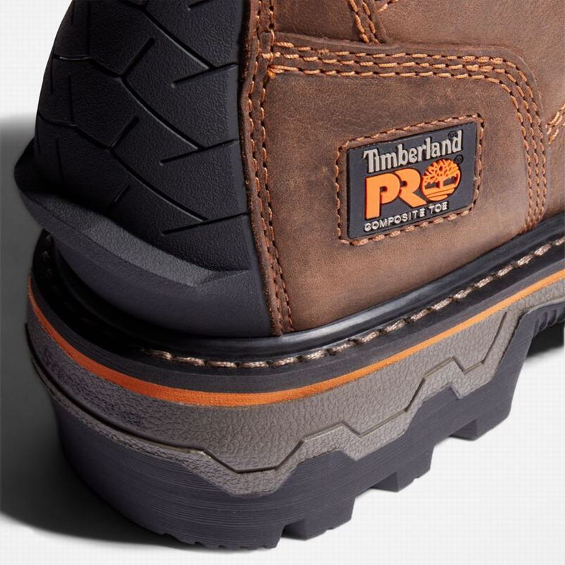 Timberland Boondock HD Logger Composite Toe Waterproof Radne Čizme Smeđe | 12950347