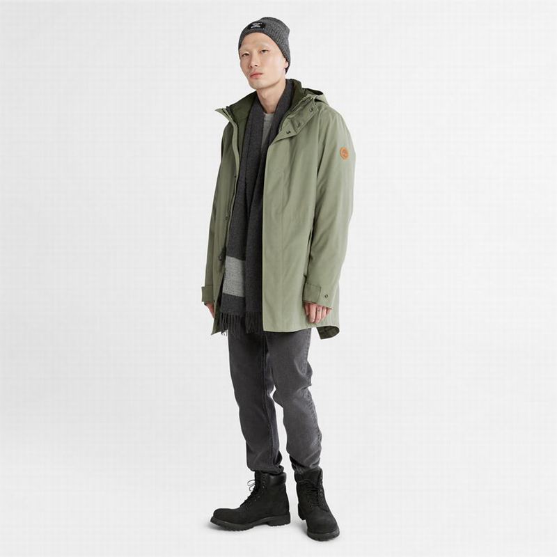 Timberland Boundary Peak 3-in-1 Fishtail Parka Smeđe | 33884325