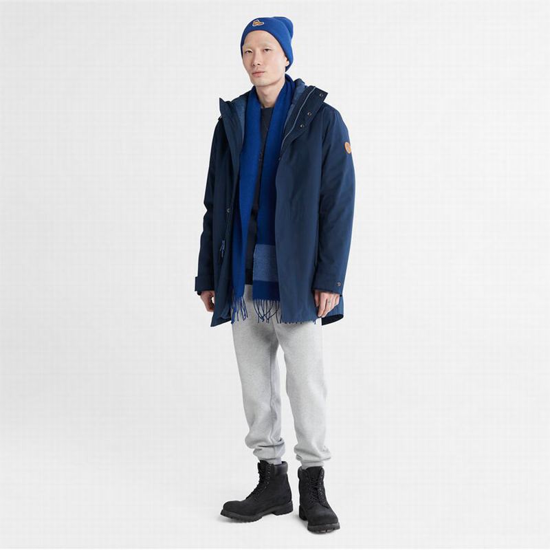 Timberland Boundary Peak 3-in-1 Fishtail Parka Tamnoplave | 50982115