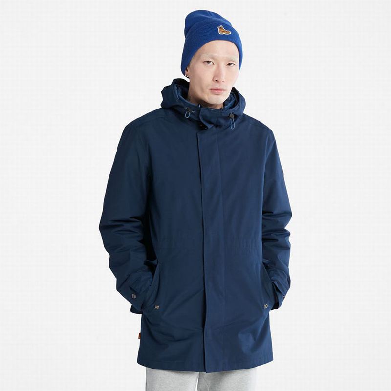 Timberland Boundary Peak 3-in-1 Fishtail Parka Tamnoplave | 50982115