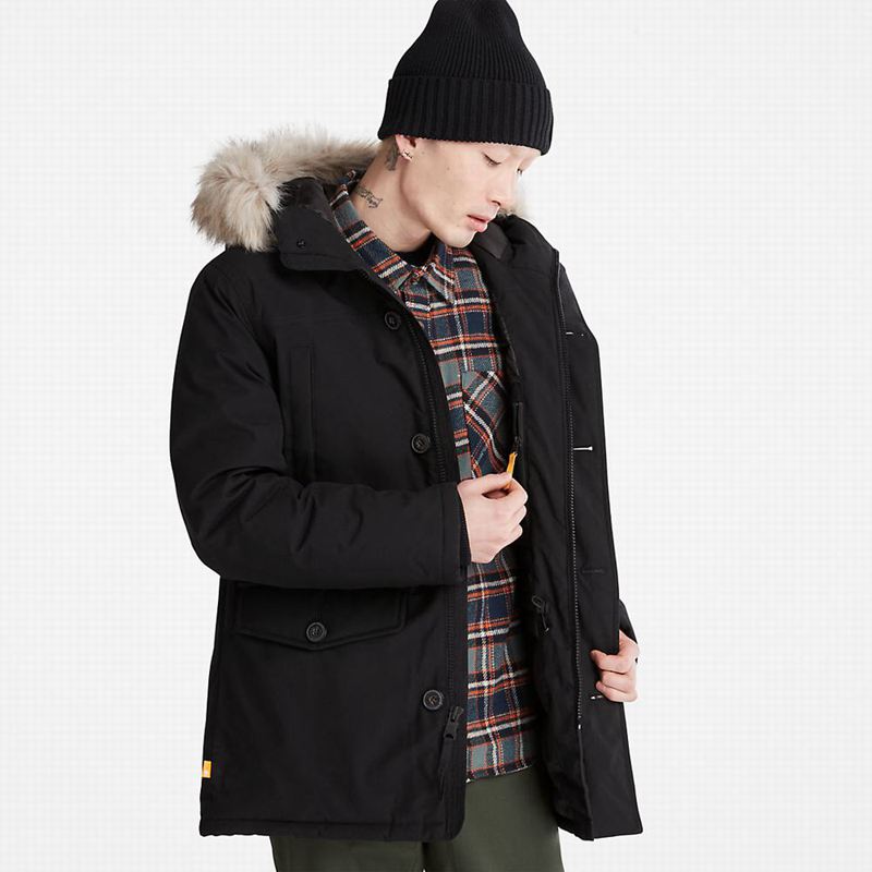 Timberland Boundary Peak Waterproof Insulated Parka Crne | 48376973