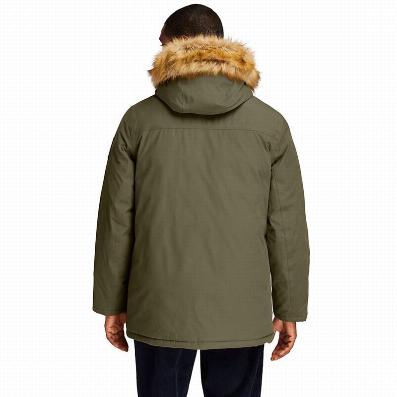 Timberland Boundary Peak Waterproof Insulated Parka Maslinasto Zelene | 51569773