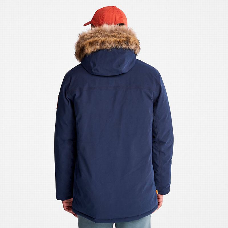Timberland Boundary Peak Waterproof Insulated Parka Tamnoplave | 56601732