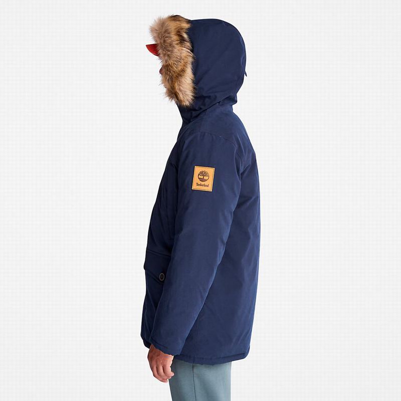 Timberland Boundary Peak Waterproof Insulated Parka Tamnoplave | 56601732