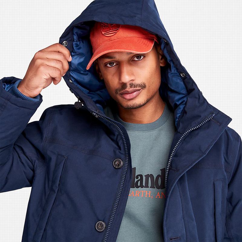 Timberland Boundary Peak Waterproof Insulated Parka Tamnoplave | 56601732