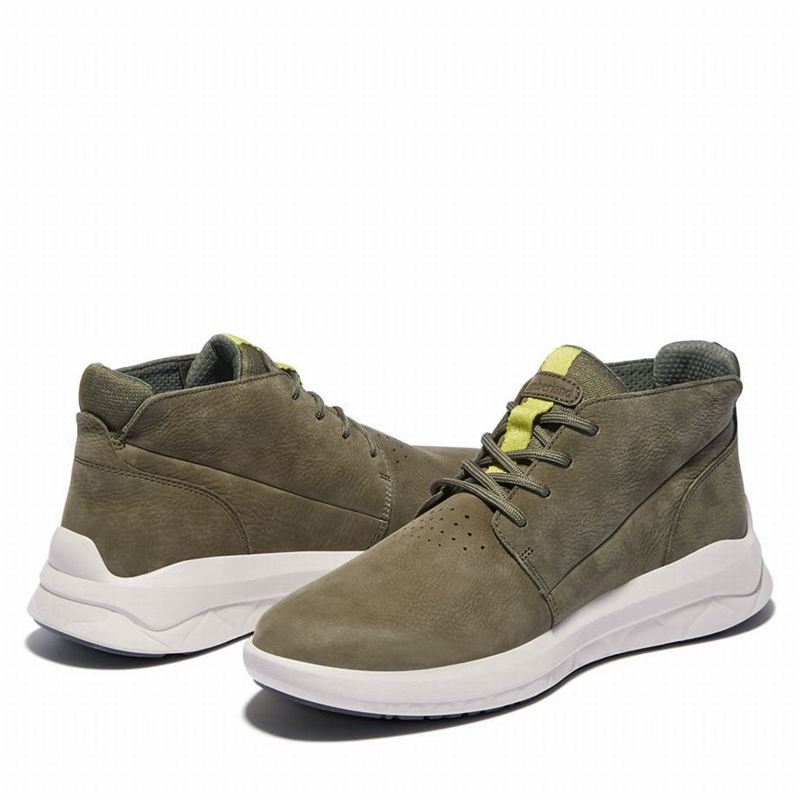 Timberland Bradstreet Ultra Chukka Čizme Maslinasto Zelene | 35454827