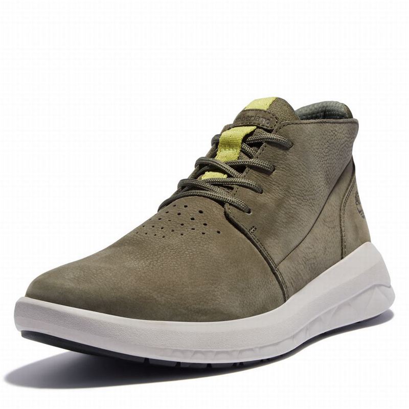 Timberland Bradstreet Ultra Chukka Čizme Maslinasto Zelene | 35454827