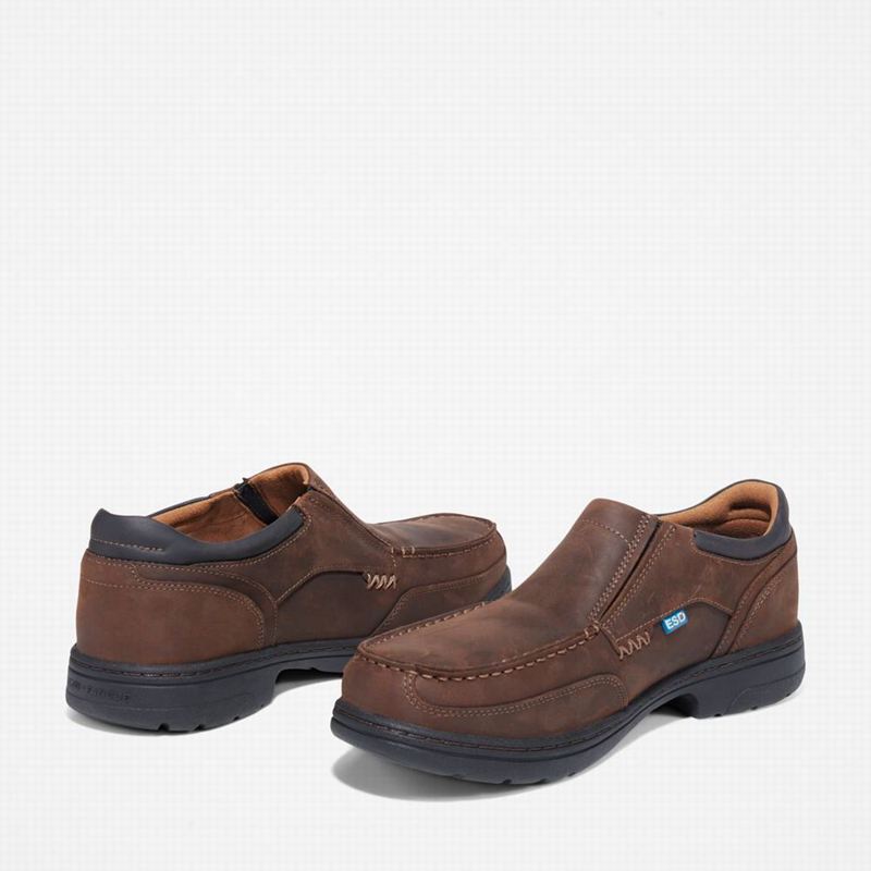 Timberland Branston Casual Alloy Toe Radne Cipele Smeđe | 35908993