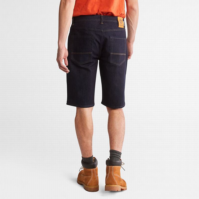 Timberland Canobie Lake Denim Kratke Hlače Tamnoplave | 12646755