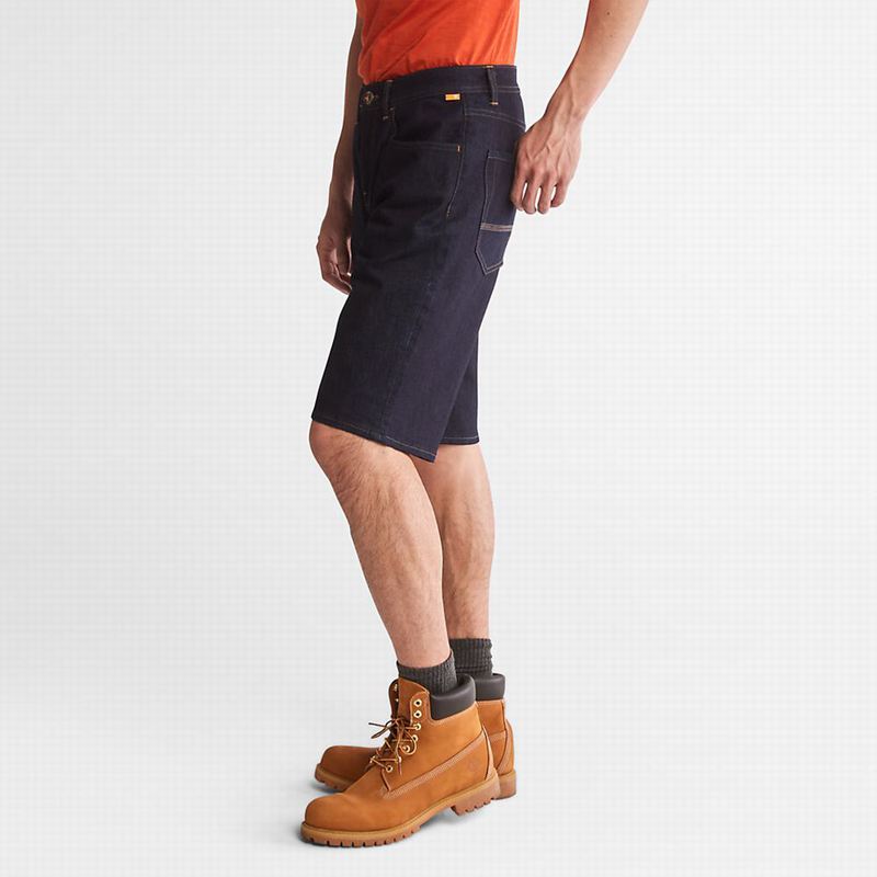 Timberland Canobie Lake Denim Kratke Hlače Tamnoplave | 12646755