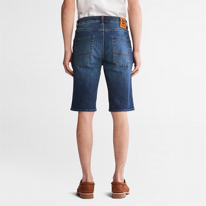 Timberland Canobie Lake Denim Kratke Hlače Indigo | 49691485