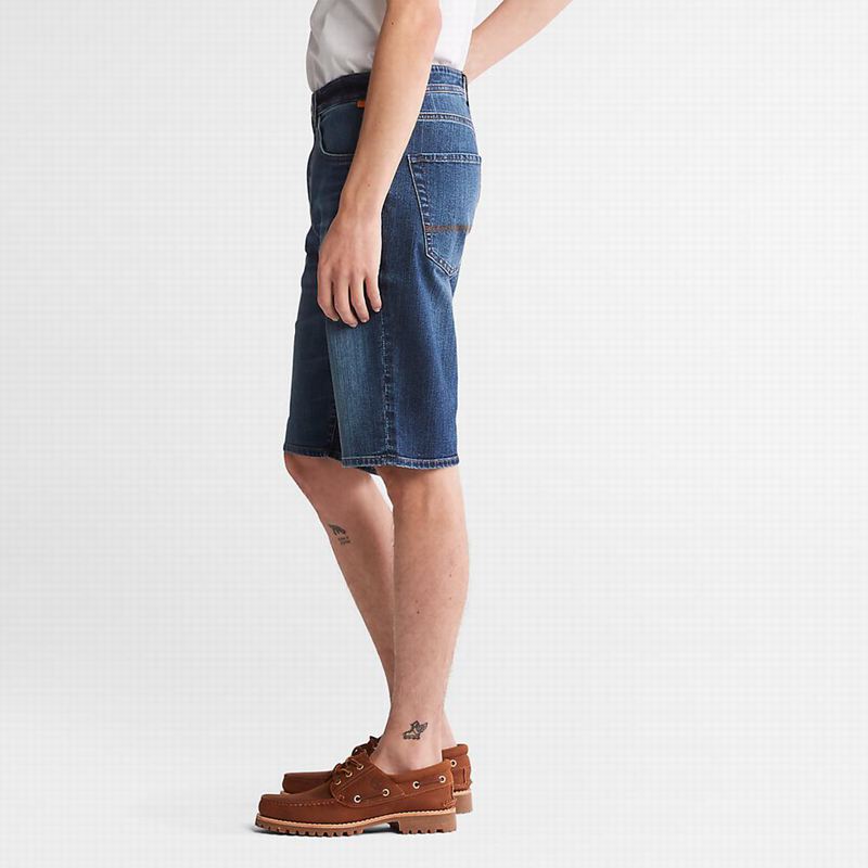 Timberland Canobie Lake Denim Kratke Hlače Indigo | 49691485