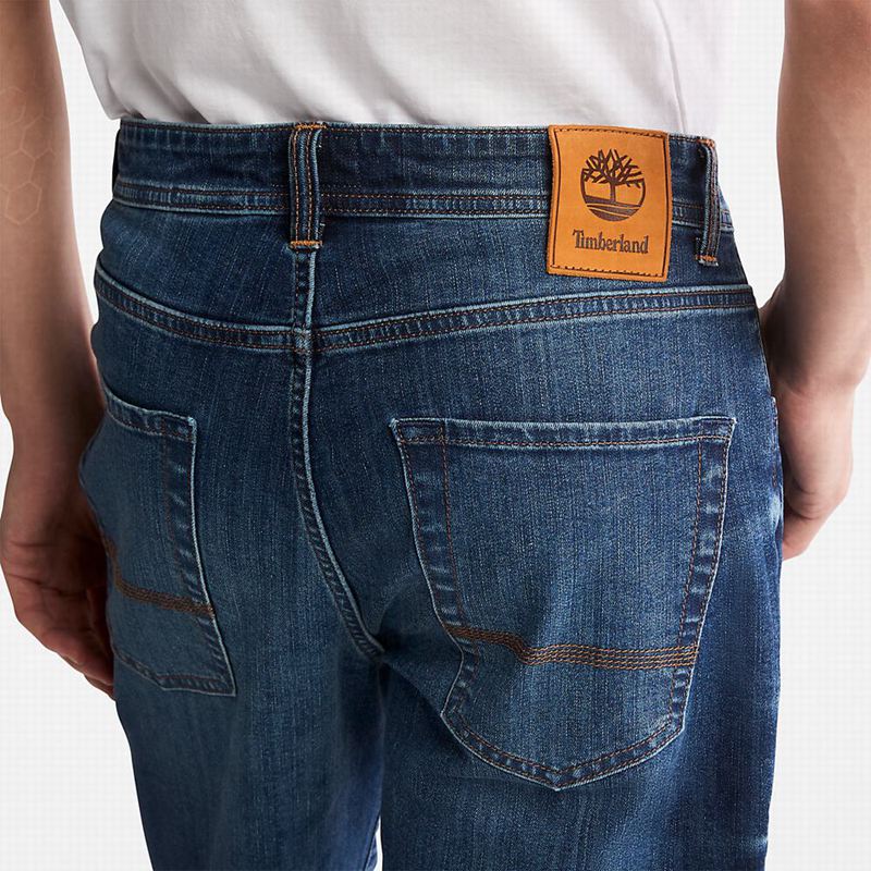 Timberland Canobie Lake Denim Kratke Hlače Indigo | 49691485