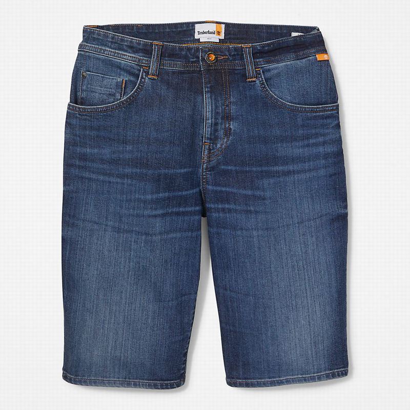Timberland Canobie Lake Denim Kratke Hlače Indigo | 49691485