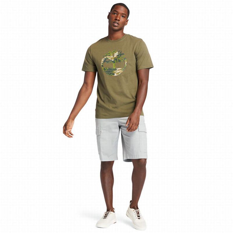 Timberland Cargo Kratke Hlače Sive | 52173846