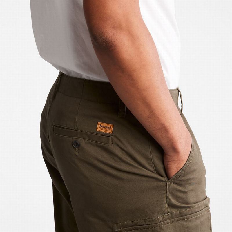 Timberland Cargo Kratke Hlače Zelene | 18803945