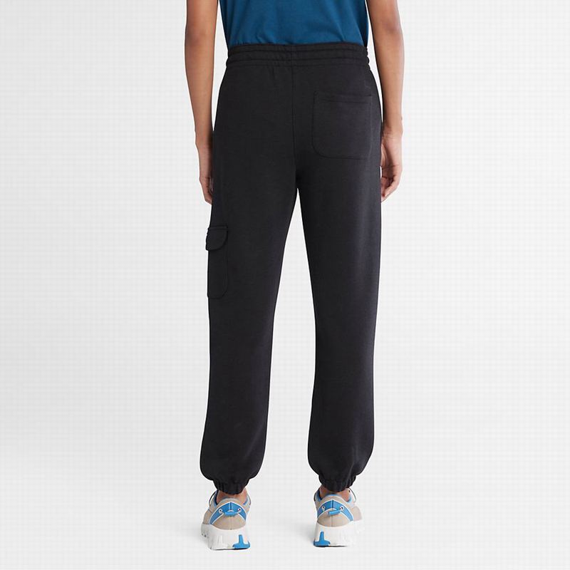 Timberland Cargo Tracksuit Bottoms Jogger Hlače Crne | 14869034