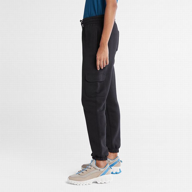 Timberland Cargo Tracksuit Bottoms Jogger Hlače Crne | 14869034