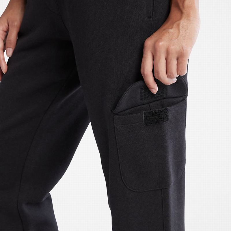 Timberland Cargo Tracksuit Bottoms Jogger Hlače Crne | 14869034