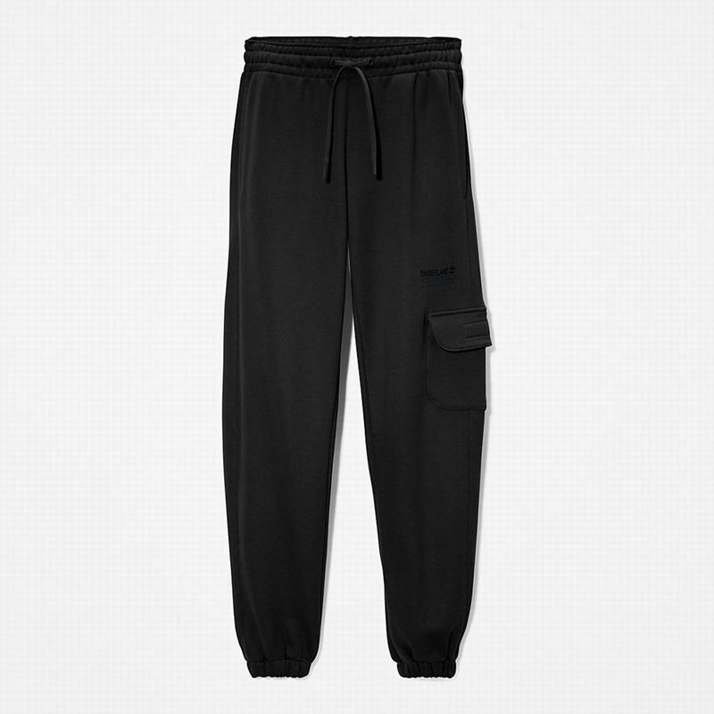 Timberland Cargo Tracksuit Bottoms Jogger Hlače Crne | 14869034