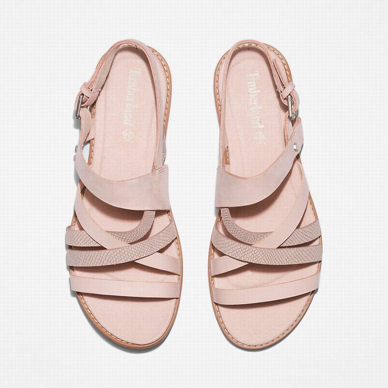 Timberland Chicago Riverside Backstrap Sandale Roze | 54428257