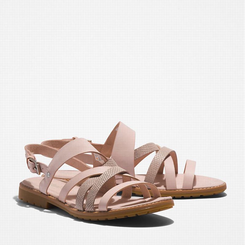 Timberland Chicago Riverside Backstrap Sandale Roze | 54428257