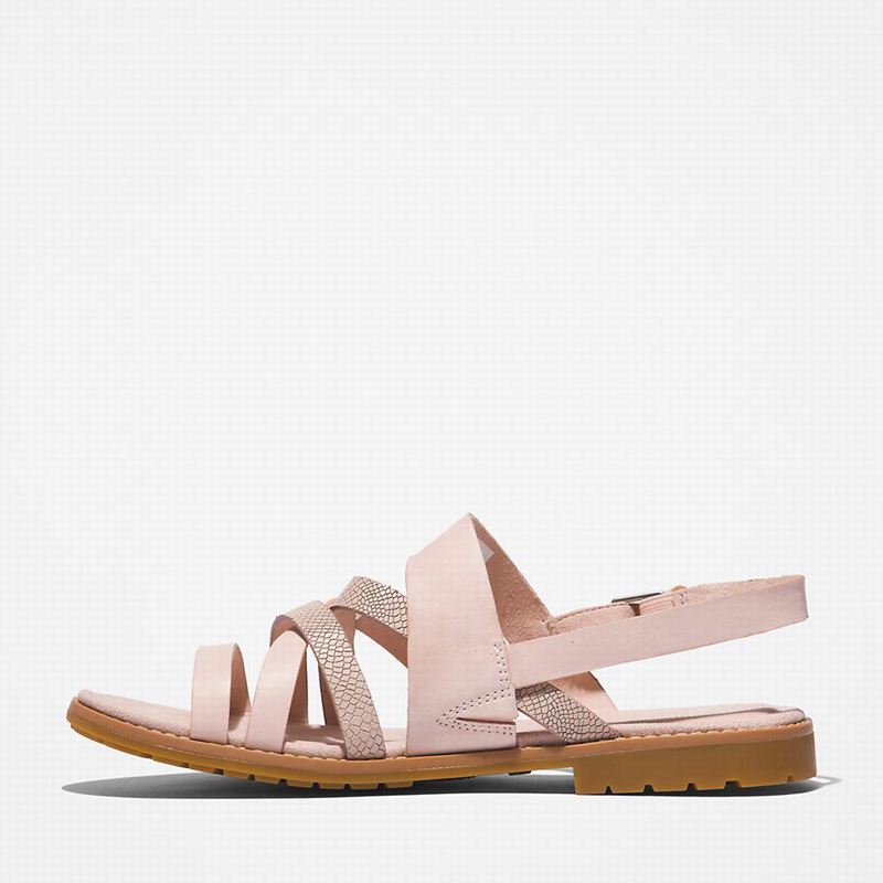 Timberland Chicago Riverside Backstrap Sandale Roze | 54428257