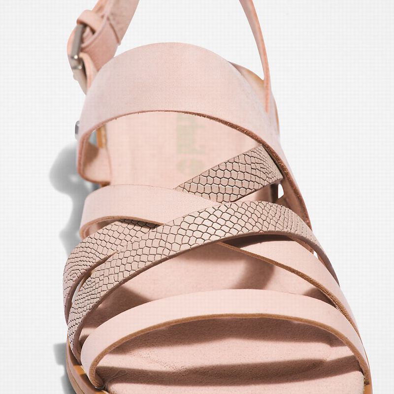 Timberland Chicago Riverside Backstrap Sandale Roze | 54428257