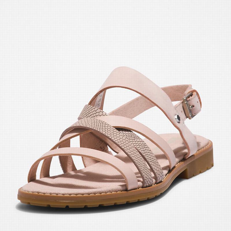 Timberland Chicago Riverside Backstrap Sandale Roze | 54428257